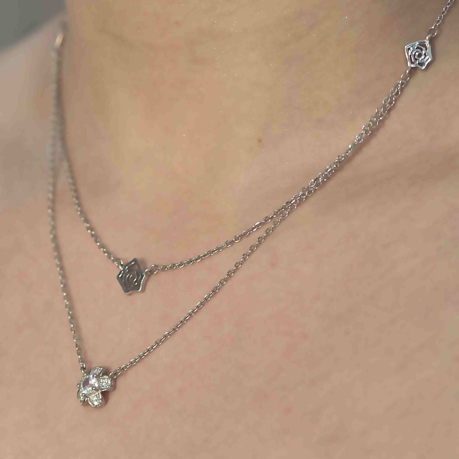 Double Layer Swarovski Chain - Image 2