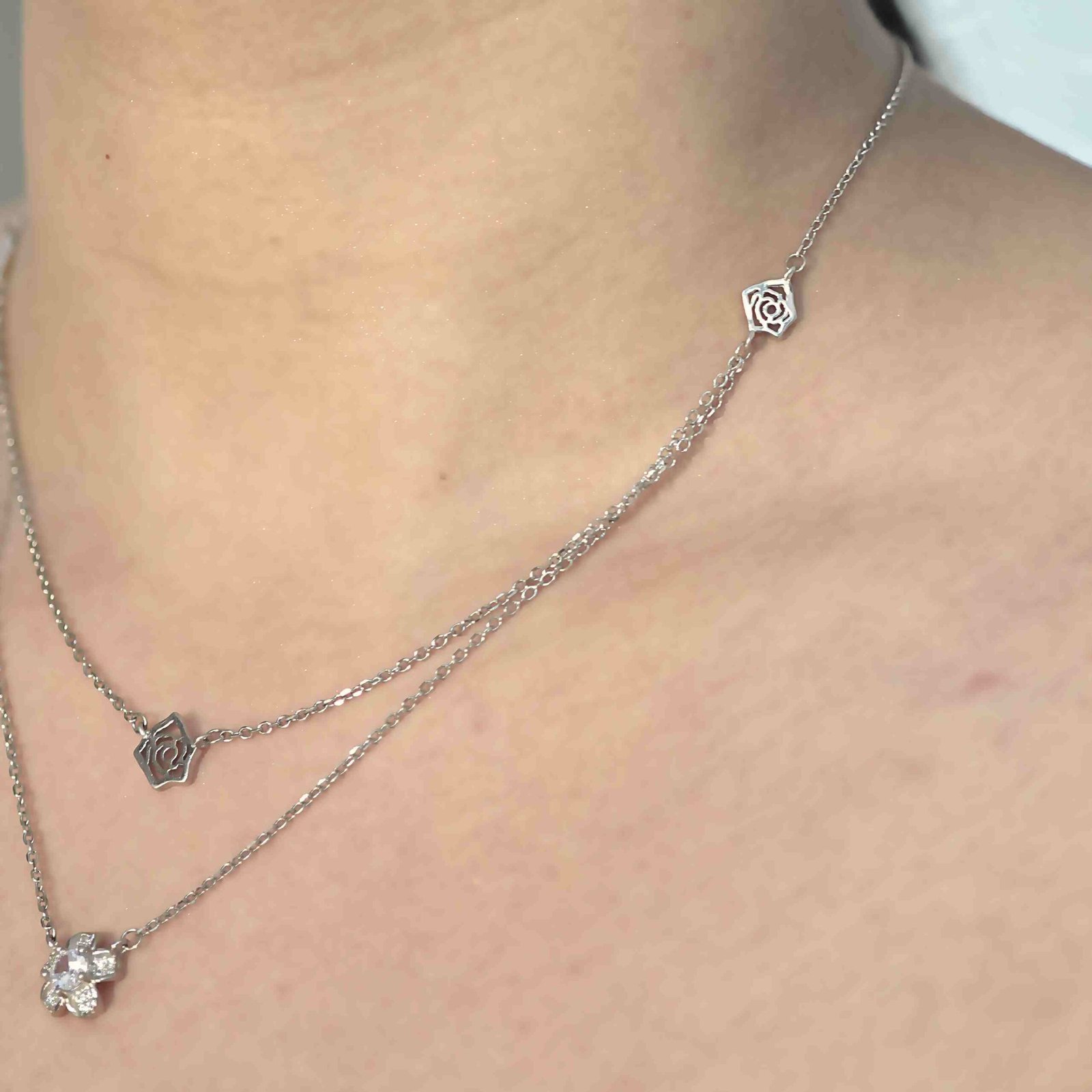 Double Layer Swarovski Chain - Image 3