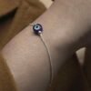 Evil Eye Curb Chain Bracelet