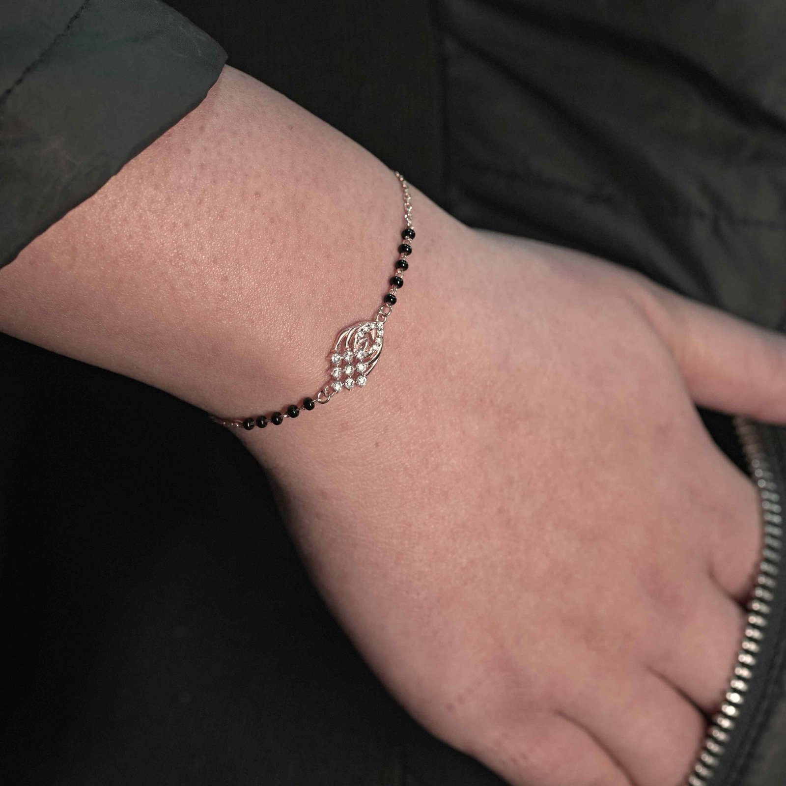 Silver Modern AD Bracelet