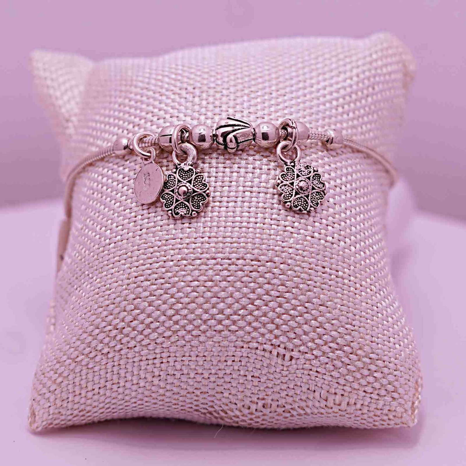 Silver AD Italian Bracelet