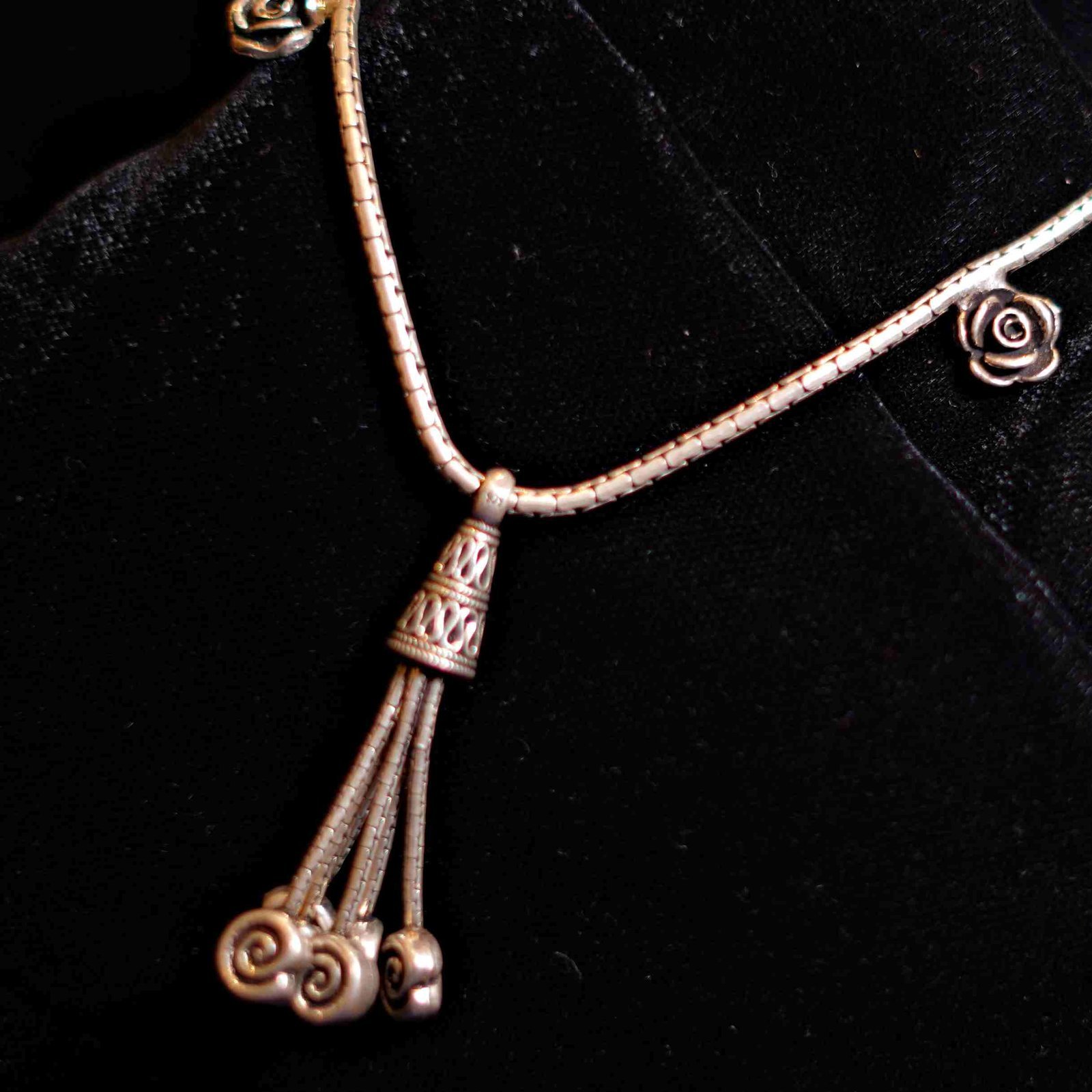 Oxidised V Shape Set - Image 2