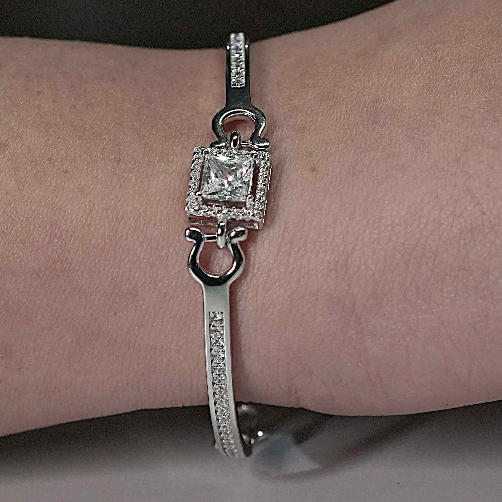 Silver Elegant AD Bracelet - Image 2
